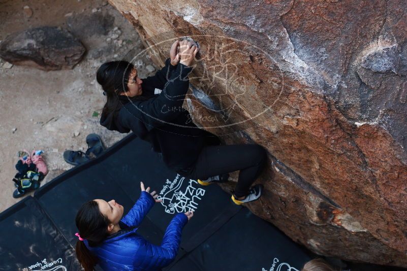 Bouldering in Hueco Tanks on 11/24/2018 with Blue Lizard Climbing and Yoga

Filename: SRM_20181124_1146561.jpg
Aperture: f/4.0
Shutter Speed: 1/320
Body: Canon EOS-1D Mark II
Lens: Canon EF 50mm f/1.8 II