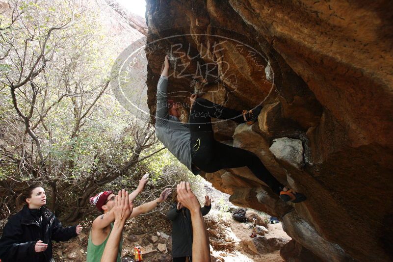 Bouldering in Hueco Tanks on 11/24/2018 with Blue Lizard Climbing and Yoga

Filename: SRM_20181124_1155560.jpg
Aperture: f/5.6
Shutter Speed: 1/250
Body: Canon EOS-1D Mark II
Lens: Canon EF 16-35mm f/2.8 L