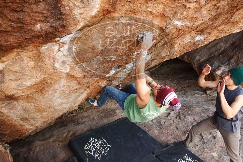 Bouldering in Hueco Tanks on 11/24/2018 with Blue Lizard Climbing and Yoga

Filename: SRM_20181124_1236120.jpg
Aperture: f/6.3
Shutter Speed: 1/250
Body: Canon EOS-1D Mark II
Lens: Canon EF 16-35mm f/2.8 L