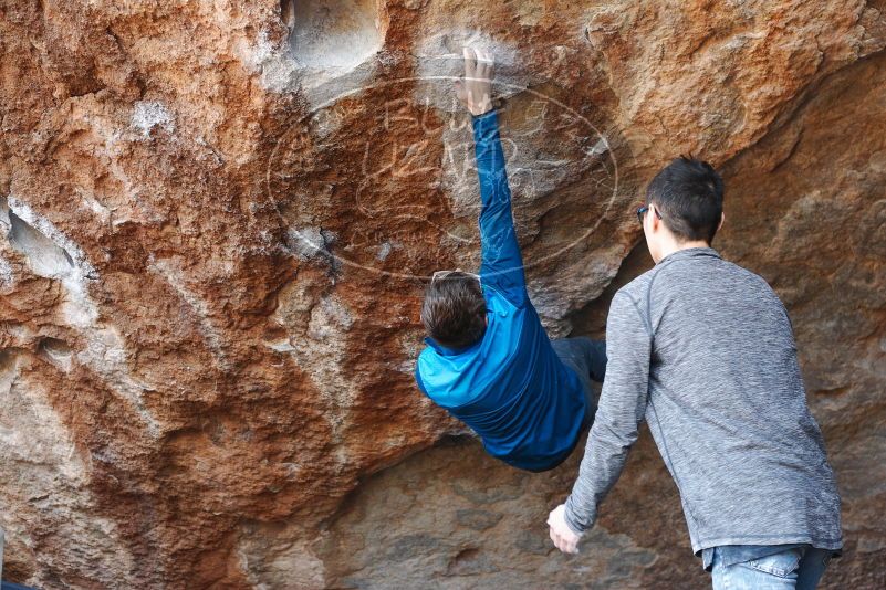 Bouldering in Hueco Tanks on 11/24/2018 with Blue Lizard Climbing and Yoga

Filename: SRM_20181124_1257580.jpg
Aperture: f/4.0
Shutter Speed: 1/250
Body: Canon EOS-1D Mark II
Lens: Canon EF 50mm f/1.8 II