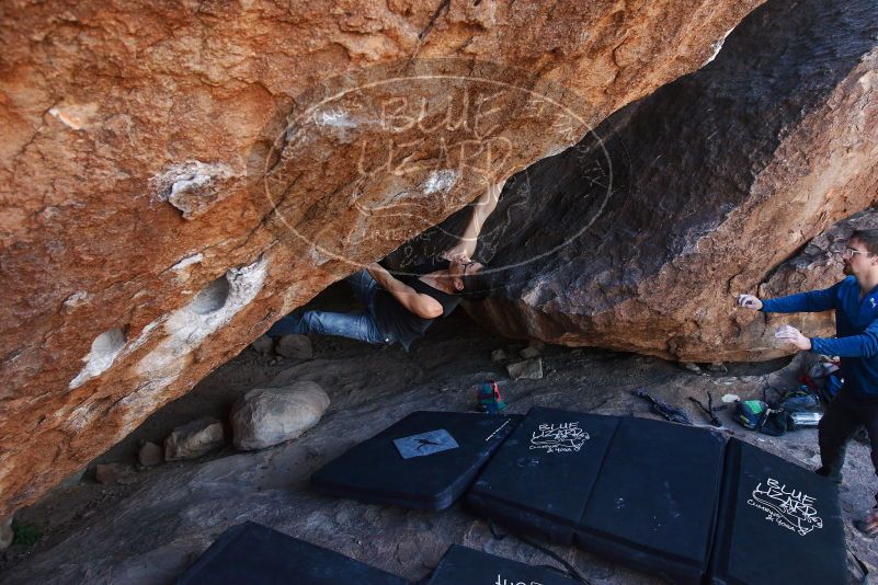 Bouldering in Hueco Tanks on 11/24/2018 with Blue Lizard Climbing and Yoga

Filename: SRM_20181124_1311290.jpg
Aperture: f/5.0
Shutter Speed: 1/250
Body: Canon EOS-1D Mark II
Lens: Canon EF 16-35mm f/2.8 L