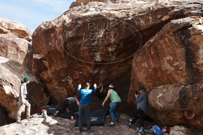Bouldering in Hueco Tanks on 11/24/2018 with Blue Lizard Climbing and Yoga

Filename: SRM_20181124_1326380.jpg
Aperture: f/9.0
Shutter Speed: 1/250
Body: Canon EOS-1D Mark II
Lens: Canon EF 16-35mm f/2.8 L