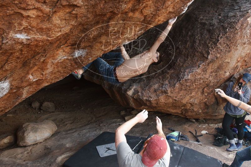 Bouldering in Hueco Tanks on 11/24/2018 with Blue Lizard Climbing and Yoga
Filename: SRM_20181124_1330320.jpg
Aperture: f/5.6
Shutter Speed: 1/250
Body: Canon EOS-1D Mark II
Lens: Canon EF 16-35mm f/2.8 L