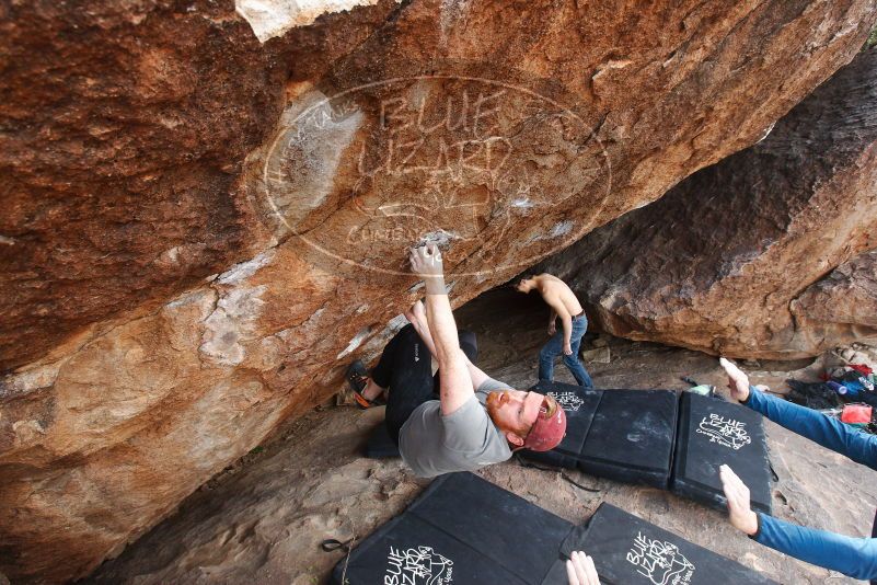 Bouldering in Hueco Tanks on 11/24/2018 with Blue Lizard Climbing and Yoga

Filename: SRM_20181124_1335210.jpg
Aperture: f/6.3
Shutter Speed: 1/250
Body: Canon EOS-1D Mark II
Lens: Canon EF 16-35mm f/2.8 L