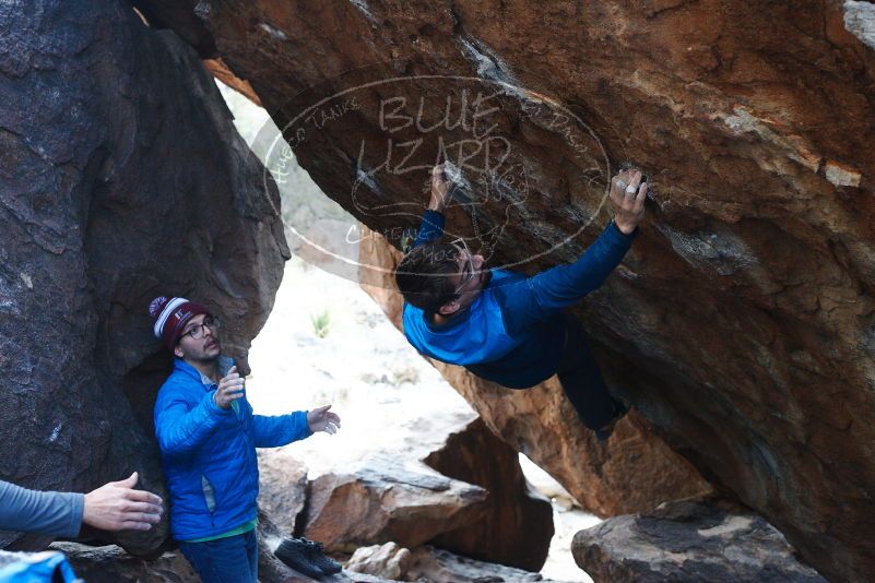 Bouldering in Hueco Tanks on 11/24/2018 with Blue Lizard Climbing and Yoga

Filename: SRM_20181124_1606050.jpg
Aperture: f/4.0
Shutter Speed: 1/250
Body: Canon EOS-1D Mark II
Lens: Canon EF 50mm f/1.8 II