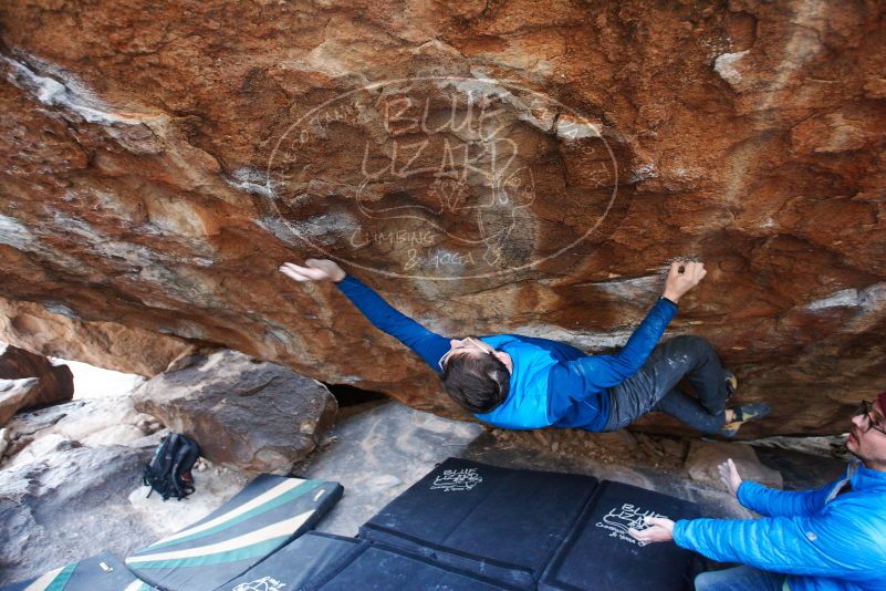 Bouldering in Hueco Tanks on 11/24/2018 with Blue Lizard Climbing and Yoga

Filename: SRM_20181124_1621020.jpg
Aperture: f/2.8
Shutter Speed: 1/250
Body: Canon EOS-1D Mark II
Lens: Canon EF 16-35mm f/2.8 L
