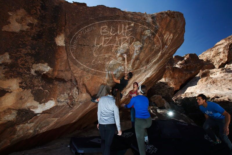 Bouldering in Hueco Tanks on 11/23/2018 with Blue Lizard Climbing and Yoga

Filename: SRM_20181123_1246050.jpg
Aperture: f/5.6
Shutter Speed: 1/250
Body: Canon EOS-1D Mark II
Lens: Canon EF 16-35mm f/2.8 L