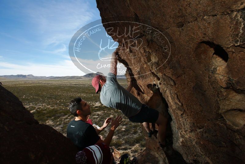 Bouldering in Hueco Tanks on 11/23/2018 with Blue Lizard Climbing and Yoga

Filename: SRM_20181123_1407510.jpg
Aperture: f/8.0
Shutter Speed: 1/250
Body: Canon EOS-1D Mark II
Lens: Canon EF 16-35mm f/2.8 L