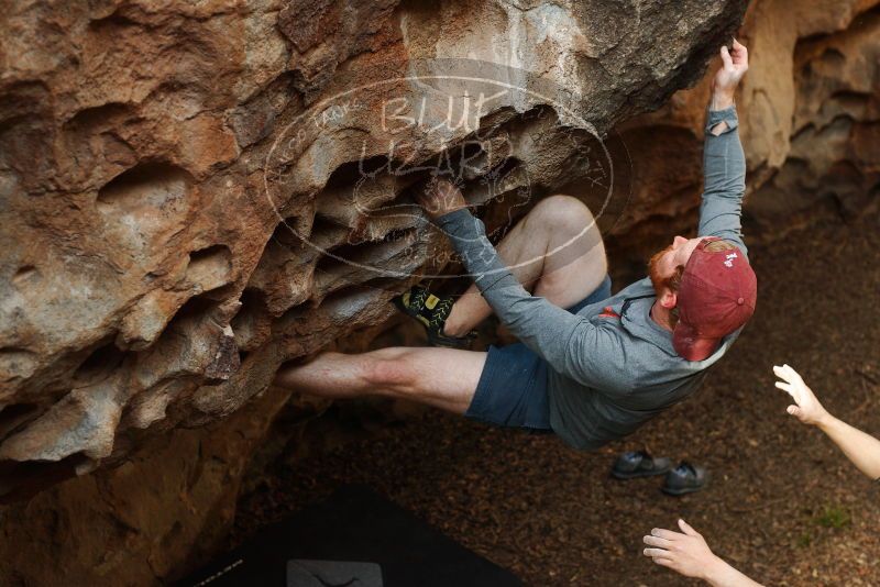 Bouldering in Hueco Tanks on 11/23/2018 with Blue Lizard Climbing and Yoga

Filename: SRM_20181123_1557420.jpg
Aperture: f/3.5
Shutter Speed: 1/250
Body: Canon EOS-1D Mark II
Lens: Canon EF 50mm f/1.8 II