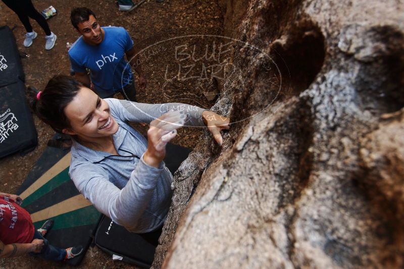 Bouldering in Hueco Tanks on 11/23/2018 with Blue Lizard Climbing and Yoga
Filename: SRM_20181123_1609260.jpg
Aperture: f/4.0
Shutter Speed: 1/125
Body: Canon EOS-1D Mark II
Lens: Canon EF 16-35mm f/2.8 L