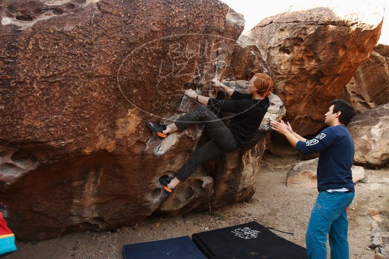 Bouldering in Hueco Tanks on 11/22/2018 with Blue Lizard Climbing and Yoga

Filename: SRM_20181122_1014390.jpg
Aperture: f/5.6
Shutter Speed: 1/100
Body: Canon EOS-1D Mark II
Lens: Canon EF 16-35mm f/2.8 L