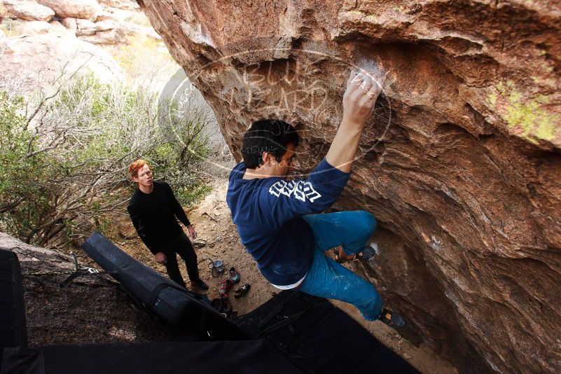 Bouldering in Hueco Tanks on 11/22/2018 with Blue Lizard Climbing and Yoga

Filename: SRM_20181122_1232430.jpg
Aperture: f/5.6
Shutter Speed: 1/320
Body: Canon EOS-1D Mark II
Lens: Canon EF 16-35mm f/2.8 L