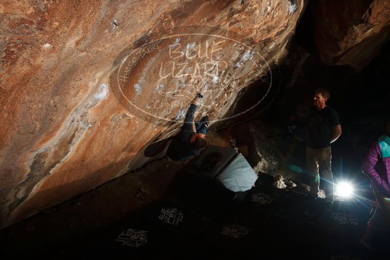 Bouldering in Hueco Tanks on 11/22/2018 with Blue Lizard Climbing and Yoga
Filename: SRM_20181122_1559570.jpg
Aperture: f/8.0
Shutter Speed: 1/250
Body: Canon EOS-1D Mark II
Lens: Canon EF 16-35mm f/2.8 L