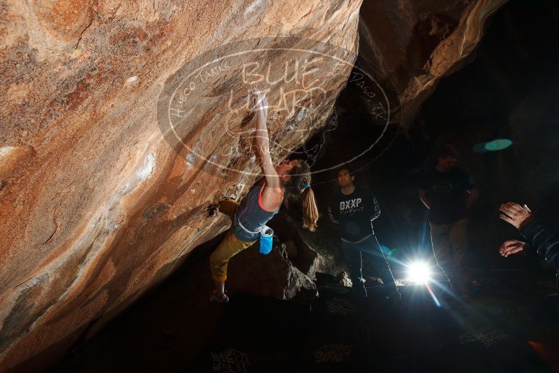 Bouldering in Hueco Tanks on 11/22/2018 with Blue Lizard Climbing and Yoga
Filename: SRM_20181122_1610450.jpg
Aperture: f/8.0
Shutter Speed: 1/250
Body: Canon EOS-1D Mark II
Lens: Canon EF 16-35mm f/2.8 L
