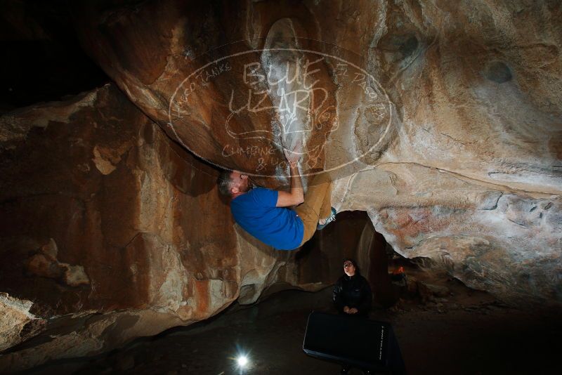 Bouldering in Hueco Tanks on 11/20/2018 with Blue Lizard Climbing and Yoga

Filename: SRM_20181120_1703020.jpg
Aperture: f/8.0
Shutter Speed: 1/250
Body: Canon EOS-1D Mark II
Lens: Canon EF 16-35mm f/2.8 L