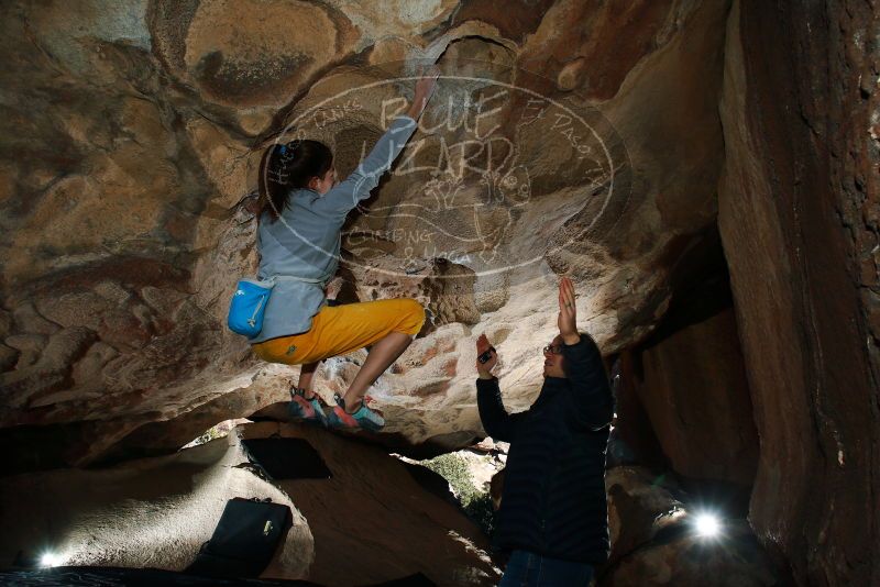 Bouldering in Hueco Tanks on 11/19/2018 with Blue Lizard Climbing and Yoga

Filename: SRM_20181119_1156360.jpg
Aperture: f/8.0
Shutter Speed: 1/250
Body: Canon EOS-1D Mark II
Lens: Canon EF 16-35mm f/2.8 L