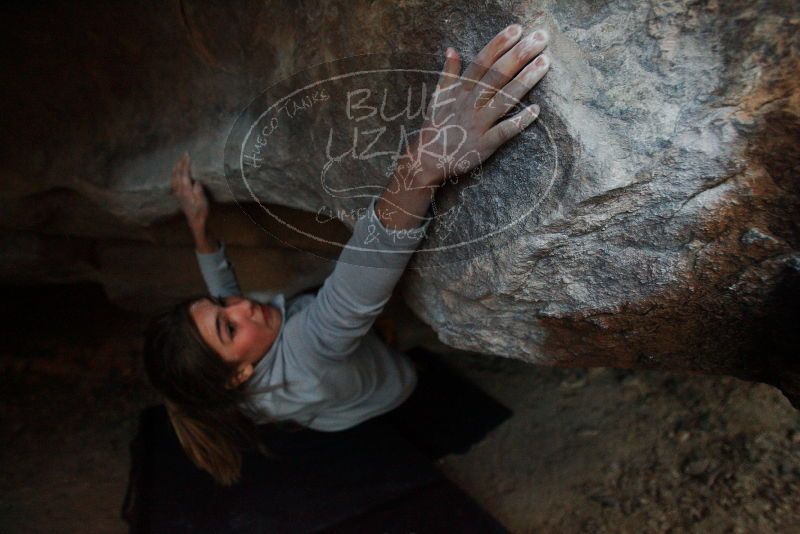 Bouldering in Hueco Tanks on 11/19/2018 with Blue Lizard Climbing and Yoga
Filename: SRM_20181119_1646490.jpg
Aperture: f/2.8
Shutter Speed: 1/250
Body: Canon EOS-1D Mark II
Lens: Canon EF 16-35mm f/2.8 L