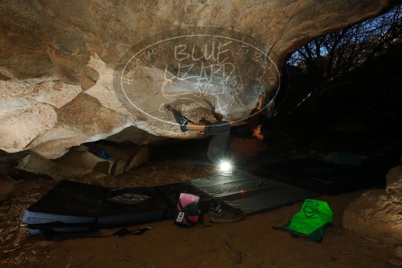 Bouldering in Hueco Tanks on 12/01/2018 with Blue Lizard Climbing and Yoga
Filename: SRM_20181201_1118100.jpg
Aperture: f/8.0
Shutter Speed: 1/250
Body: Canon EOS-1D Mark II
Lens: Canon EF 16-35mm f/2.8 L