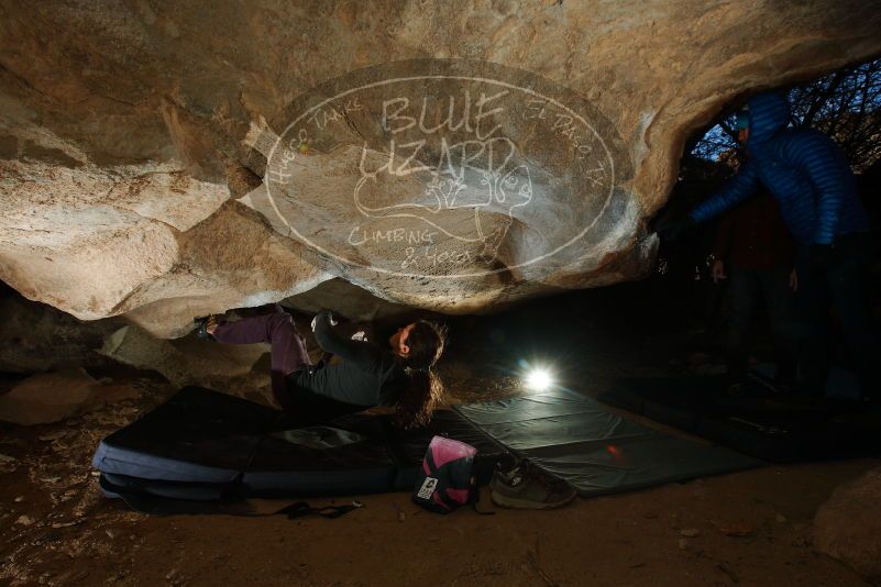 Bouldering in Hueco Tanks on 12/01/2018 with Blue Lizard Climbing and Yoga

Filename: SRM_20181201_1123440.jpg
Aperture: f/8.0
Shutter Speed: 1/250
Body: Canon EOS-1D Mark II
Lens: Canon EF 16-35mm f/2.8 L