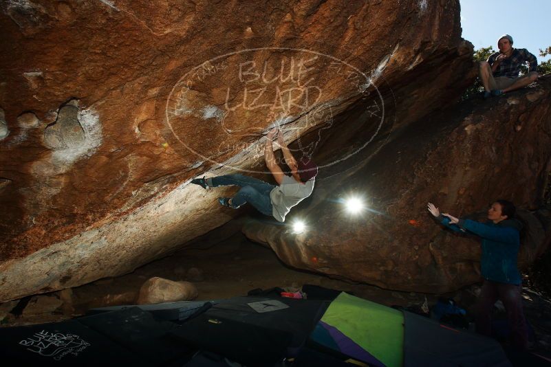 Bouldering in Hueco Tanks on 12/01/2018 with Blue Lizard Climbing and Yoga

Filename: SRM_20181201_1246430.jpg
Aperture: f/8.0
Shutter Speed: 1/320
Body: Canon EOS-1D Mark II
Lens: Canon EF 16-35mm f/2.8 L