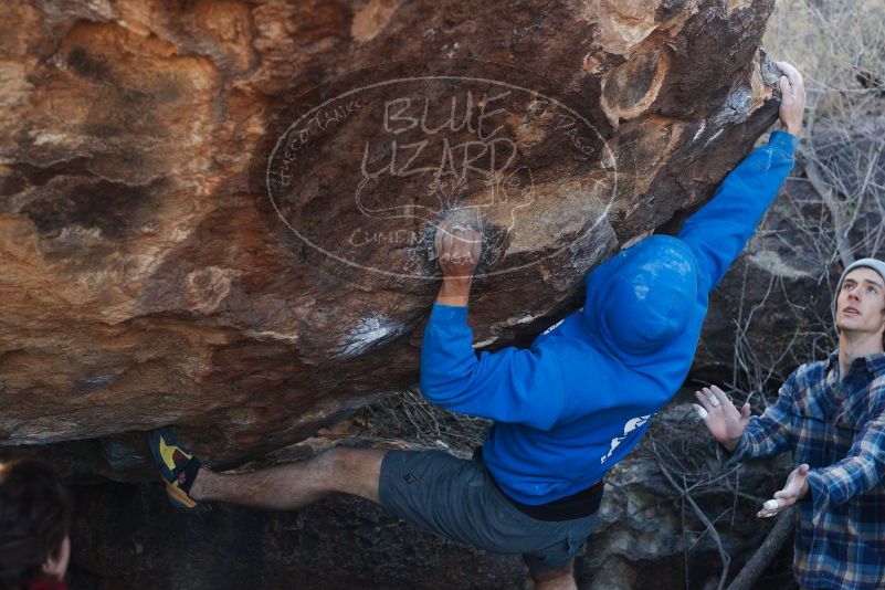 Bouldering in Hueco Tanks on 12/01/2018 with Blue Lizard Climbing and Yoga

Filename: SRM_20181201_1408370.jpg
Aperture: f/4.0
Shutter Speed: 1/800
Body: Canon EOS-1D Mark II
Lens: Canon EF 50mm f/1.8 II