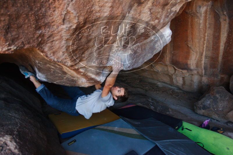Bouldering in Hueco Tanks on 12/01/2018 with Blue Lizard Climbing and Yoga

Filename: SRM_20181201_1511210.jpg
Aperture: f/4.0
Shutter Speed: 1/250
Body: Canon EOS-1D Mark II
Lens: Canon EF 16-35mm f/2.8 L