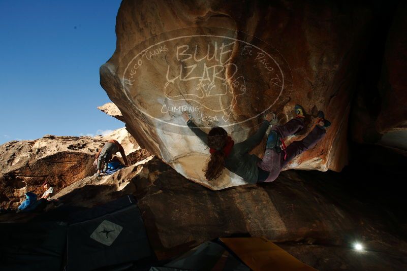 Bouldering in Hueco Tanks on 12/01/2018 with Blue Lizard Climbing and Yoga

Filename: SRM_20181201_1559050.jpg
Aperture: f/8.0
Shutter Speed: 1/250
Body: Canon EOS-1D Mark II
Lens: Canon EF 16-35mm f/2.8 L