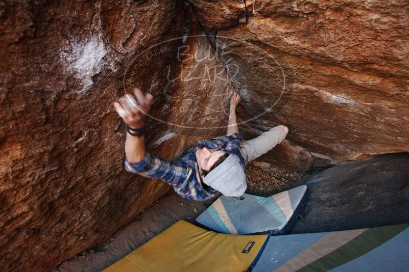 Bouldering in Hueco Tanks on 12/01/2018 with Blue Lizard Climbing and Yoga

Filename: SRM_20181201_1649050.jpg
Aperture: f/4.5
Shutter Speed: 1/200
Body: Canon EOS-1D Mark II
Lens: Canon EF 16-35mm f/2.8 L