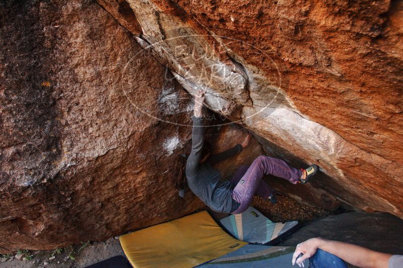 Bouldering in Hueco Tanks on 12/01/2018 with Blue Lizard Climbing and Yoga

Filename: SRM_20181201_1655080.jpg
Aperture: f/4.5
Shutter Speed: 1/250
Body: Canon EOS-1D Mark II
Lens: Canon EF 16-35mm f/2.8 L