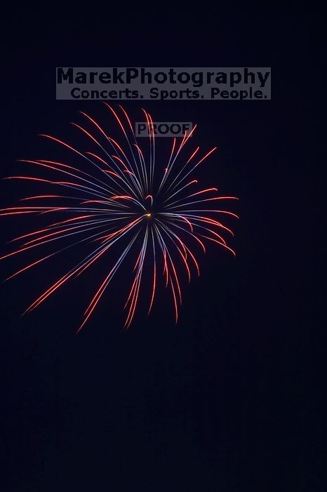 Independence day fireworks, outside of Austin, TX.

Filename: SRM_20060704_210206_0.jpg
Aperture: f/18.0
Shutter Speed: 8/1
Body: Canon EOS 20D
Lens: Canon EF-S 18-55mm f/3.5-5.6