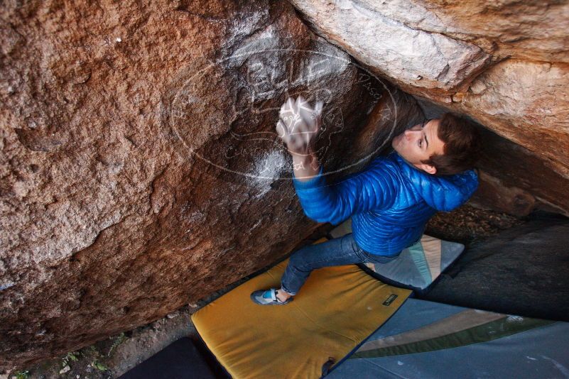Bouldering in Hueco Tanks on 12/01/2018 with Blue Lizard Climbing and Yoga

Filename: SRM_20181201_1705440.jpg
Aperture: f/4.5
Shutter Speed: 1/200
Body: Canon EOS-1D Mark II
Lens: Canon EF 16-35mm f/2.8 L