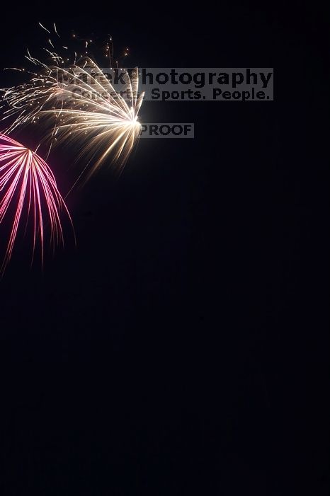 Independence day fireworks, outside of Austin, TX.

Filename: SRM_20060704_210558_0.jpg
Aperture: f/18.0
Shutter Speed: 8/1
Body: Canon EOS 20D
Lens: Canon EF-S 18-55mm f/3.5-5.6