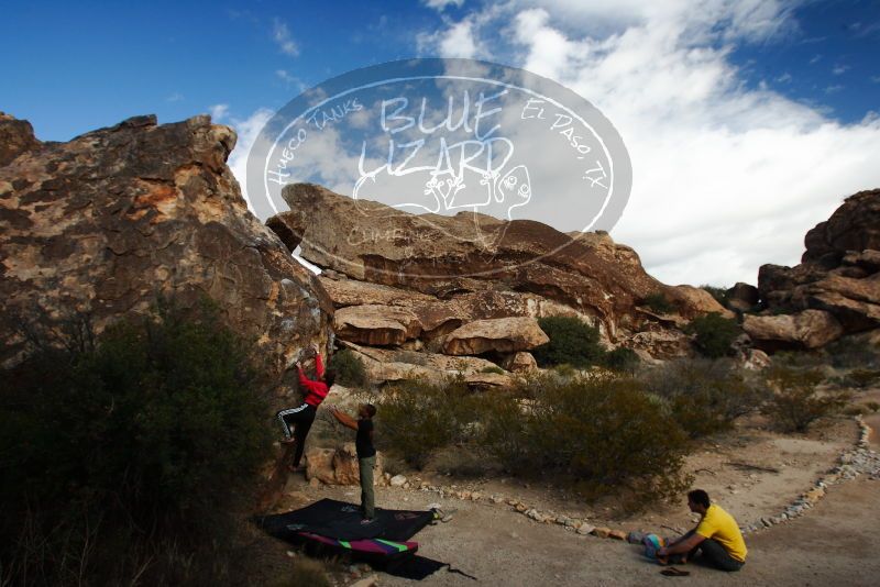 Bouldering in Hueco Tanks on 12/02/2018 with Blue Lizard Climbing and Yoga

Filename: SRM_20181202_1110210.jpg
Aperture: f/6.3
Shutter Speed: 1/250
Body: Canon EOS-1D Mark II
Lens: Canon EF 16-35mm f/2.8 L