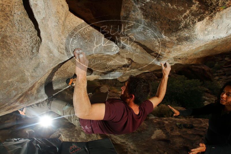 Bouldering in Hueco Tanks on 12/08/2018 with Blue Lizard Climbing and Yoga
Filename: SRM_20181208_1136480.jpg
Aperture: f/8.0
Shutter Speed: 1/250
Body: Canon EOS-1D Mark II
Lens: Canon EF 16-35mm f/2.8 L
