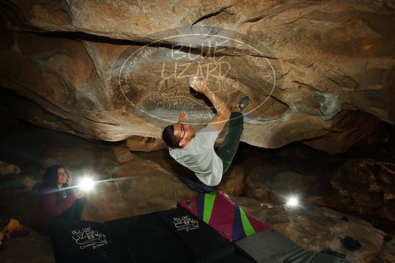 Bouldering in Hueco Tanks on 12/08/2018 with Blue Lizard Climbing and Yoga

Filename: SRM_20181208_1224320.jpg
Aperture: f/8.0
Shutter Speed: 1/200
Body: Canon EOS-1D Mark II
Lens: Canon EF 16-35mm f/2.8 L