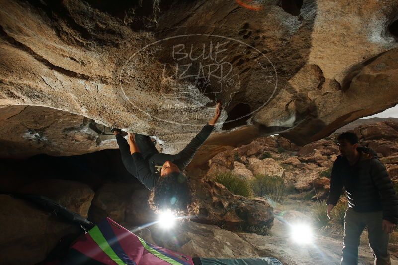 Bouldering in Hueco Tanks on 12/08/2018 with Blue Lizard Climbing and Yoga
Filename: SRM_20181208_1344240.jpg
Aperture: f/8.0
Shutter Speed: 1/250
Body: Canon EOS-1D Mark II
Lens: Canon EF 16-35mm f/2.8 L