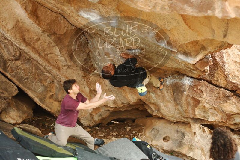 Bouldering in Hueco Tanks on 12/08/2018 with Blue Lizard Climbing and Yoga

Filename: SRM_20181208_1428170.jpg
Aperture: f/3.2
Shutter Speed: 1/250
Body: Canon EOS-1D Mark II
Lens: Canon EF 50mm f/1.8 II
