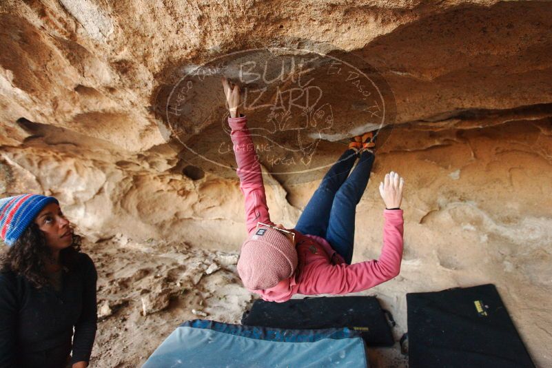 Bouldering in Hueco Tanks on 12/08/2018 with Blue Lizard Climbing and Yoga

Filename: SRM_20181208_1646480.jpg
Aperture: f/4.0
Shutter Speed: 1/250
Body: Canon EOS-1D Mark II
Lens: Canon EF 16-35mm f/2.8 L