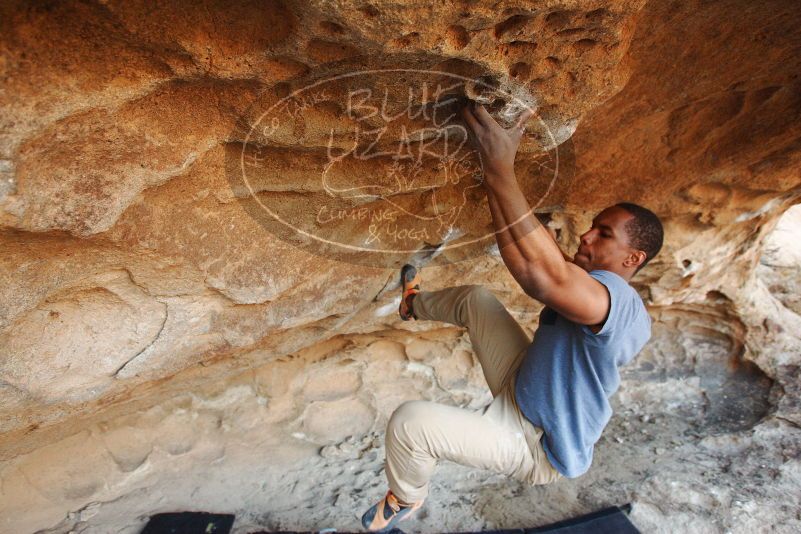Bouldering in Hueco Tanks on 12/08/2018 with Blue Lizard Climbing and Yoga

Filename: SRM_20181208_1701190.jpg
Aperture: f/4.0
Shutter Speed: 1/250
Body: Canon EOS-1D Mark II
Lens: Canon EF 16-35mm f/2.8 L