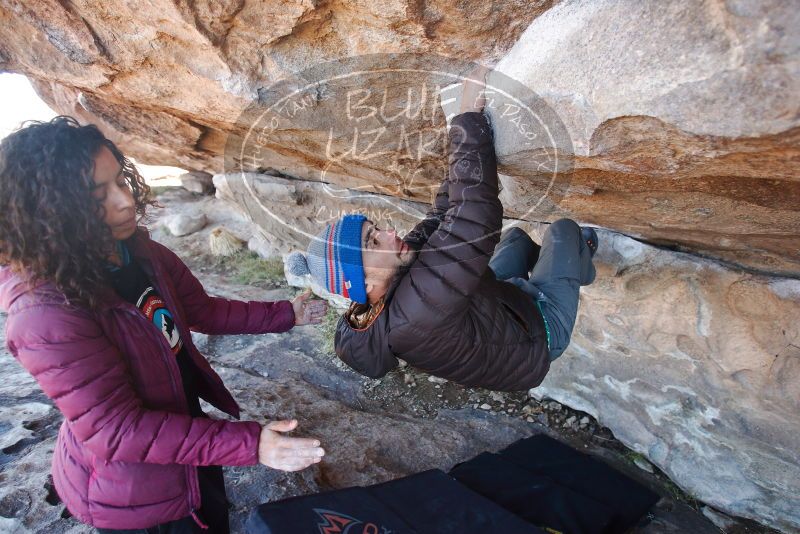 Bouldering in Hueco Tanks on 12/09/2018 with Blue Lizard Climbing and Yoga
Filename: SRM_20181209_1141550.jpg
Aperture: f/3.5
Shutter Speed: 1/250
Body: Canon EOS-1D Mark II
Lens: Canon EF 16-35mm f/2.8 L
