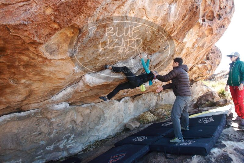 Bouldering in Hueco Tanks on 12/09/2018 with Blue Lizard Climbing and Yoga

Filename: SRM_20181209_1223510.jpg
Aperture: f/5.0
Shutter Speed: 1/250
Body: Canon EOS-1D Mark II
Lens: Canon EF 16-35mm f/2.8 L