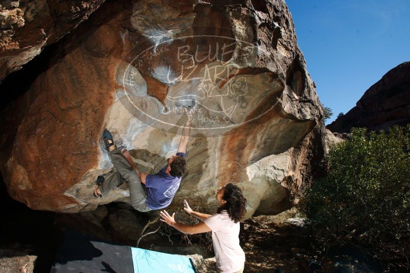 Bouldering in Hueco Tanks on 12/14/2018 with Blue Lizard Climbing and Yoga

Filename: SRM_20181214_1208450.jpg
Aperture: f/8.0
Shutter Speed: 1/250
Body: Canon EOS-1D Mark II
Lens: Canon EF 16-35mm f/2.8 L