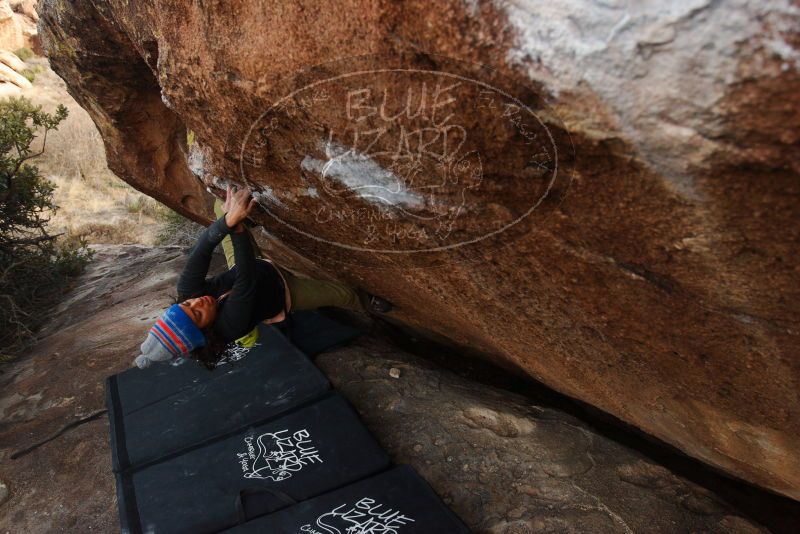 Bouldering in Hueco Tanks on 12/14/2018 with Blue Lizard Climbing and Yoga
Filename: SRM_20181214_1657320.jpg
Aperture: f/5.0
Shutter Speed: 1/250
Body: Canon EOS-1D Mark II
Lens: Canon EF 16-35mm f/2.8 L