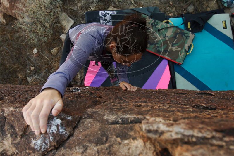 Bouldering in Hueco Tanks on 12/21/2018 with Blue Lizard Climbing and Yoga

Filename: SRM_20181221_1146300.jpg
Aperture: f/6.3
Shutter Speed: 1/200
Body: Canon EOS-1D Mark II
Lens: Canon EF 16-35mm f/2.8 L