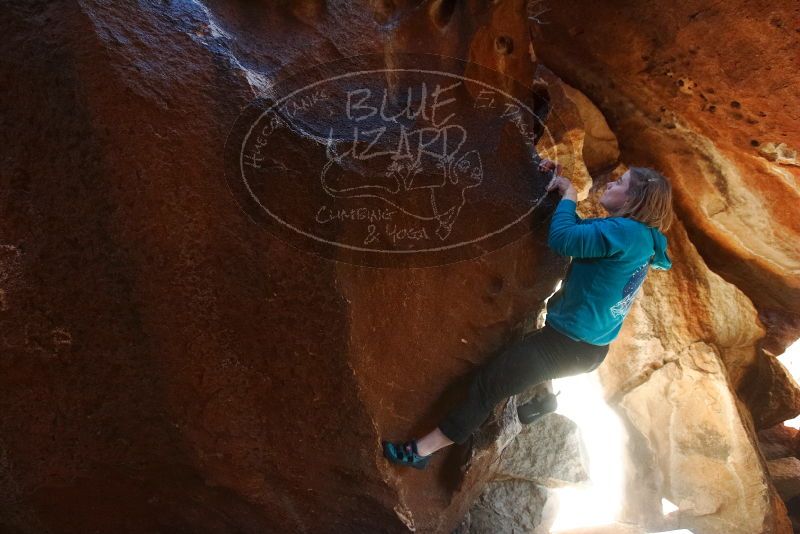 Bouldering in Hueco Tanks on 12/22/2018 with Blue Lizard Climbing and Yoga
Filename: SRM_20181222_1623131.jpg
Aperture: f/4.0
Shutter Speed: 1/200
Body: Canon EOS-1D Mark II
Lens: Canon EF 16-35mm f/2.8 L