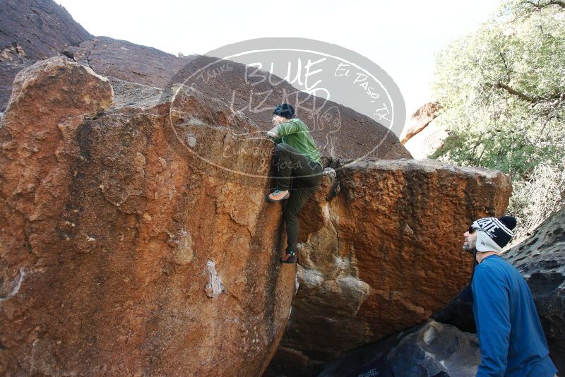Bouldering in Hueco Tanks on 12/23/2018 with Blue Lizard Climbing and Yoga

Filename: SRM_20181223_1126320.jpg
Aperture: f/4.0
Shutter Speed: 1/500
Body: Canon EOS-1D Mark II
Lens: Canon EF 16-35mm f/2.8 L