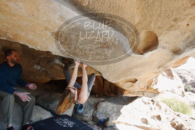 Bouldering in Hueco Tanks on 12/23/2018 with Blue Lizard Climbing and Yoga

Filename: SRM_20181223_1215200.jpg
Aperture: f/5.6
Shutter Speed: 1/250
Body: Canon EOS-1D Mark II
Lens: Canon EF 16-35mm f/2.8 L