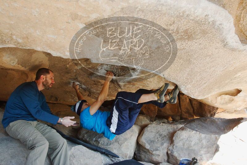Bouldering in Hueco Tanks on 12/23/2018 with Blue Lizard Climbing and Yoga
Filename: SRM_20181223_1219340.jpg
Aperture: f/5.6
Shutter Speed: 1/160
Body: Canon EOS-1D Mark II
Lens: Canon EF 16-35mm f/2.8 L