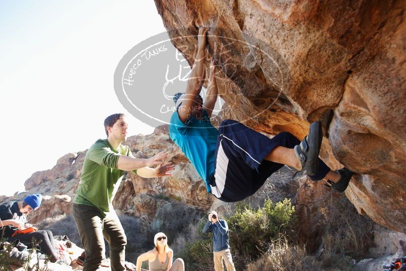 Bouldering in Hueco Tanks on 12/23/2018 with Blue Lizard Climbing and Yoga
Filename: SRM_20181223_1354250.jpg
Aperture: f/4.0
Shutter Speed: 1/1000
Body: Canon EOS-1D Mark II
Lens: Canon EF 16-35mm f/2.8 L