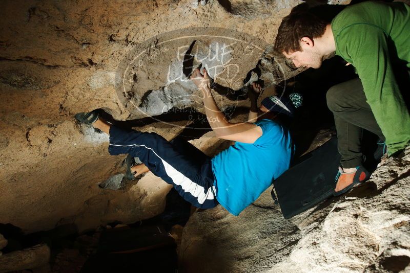 Bouldering in Hueco Tanks on 12/23/2018 with Blue Lizard Climbing and Yoga

Filename: SRM_20181223_1518030.jpg
Aperture: f/8.0
Shutter Speed: 1/125
Body: Canon EOS-1D Mark II
Lens: Canon EF 16-35mm f/2.8 L